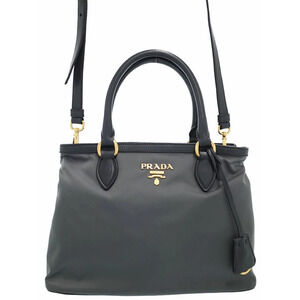 Prada Tessuto handbag black